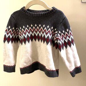 Janie and Jack Winter Knit Sweater Size 3T